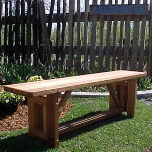 Cabbage Hill Bench Hill Bench 5' / Unstained