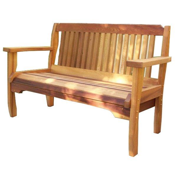 The range wooden online garden bench