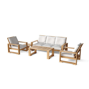 Capistrano 5-Piece Deep Seating Loveseat Collection - The Charming Bench Company