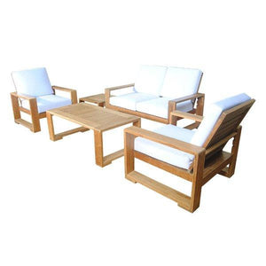 Capistrano 5-Piece Deep Seating Loveseat Collection - The Charming Bench Company