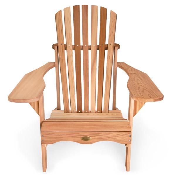 Cedar Adirondack Chair and Ottoman Adirondack