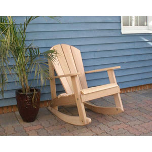 Cedar Adirondack Rocking Chair Adirondack