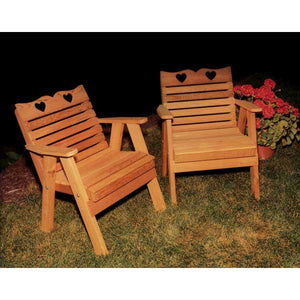 Cedar Country Hearts Patio Chair Outdoor Chair