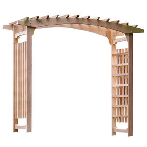 Cedar Pagoda Wedding Arbor Porch Swing Stand