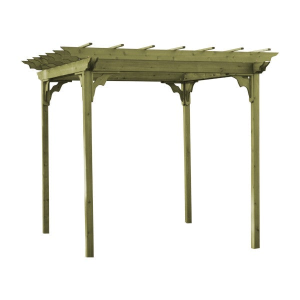 Cedar Pergola Swing Bed Stand by A & L Furniture - The Charming Bench ...