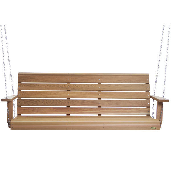 Cedar Porch Swing Porch Swing 5ft / without Swing Springs