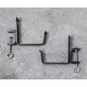 Clamp-On Flower Box Brackets Flower Brackets