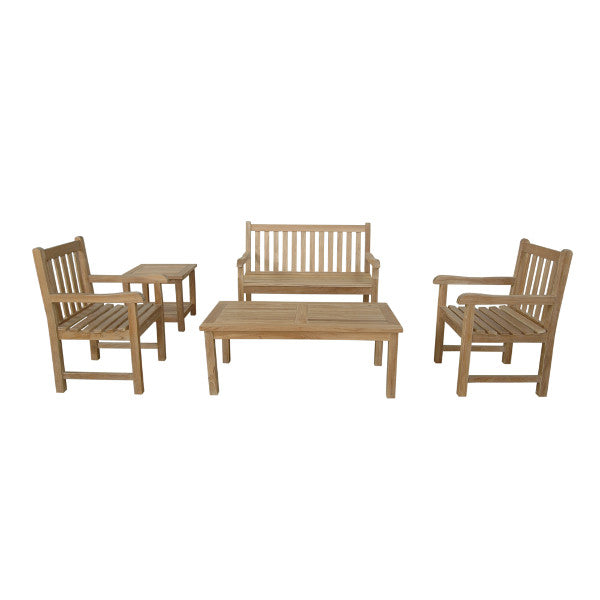 Classic 2-Seater 5-Pieces Conversation Set Conversation Set