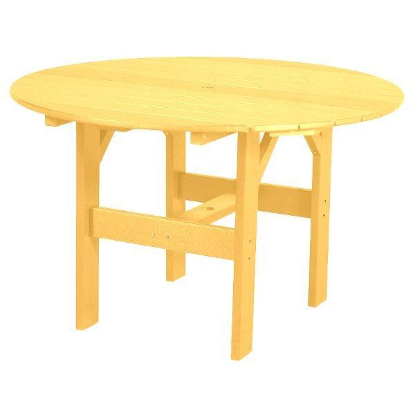 Little Cottage Co. Classic 46” Round Table Round Table Yellow