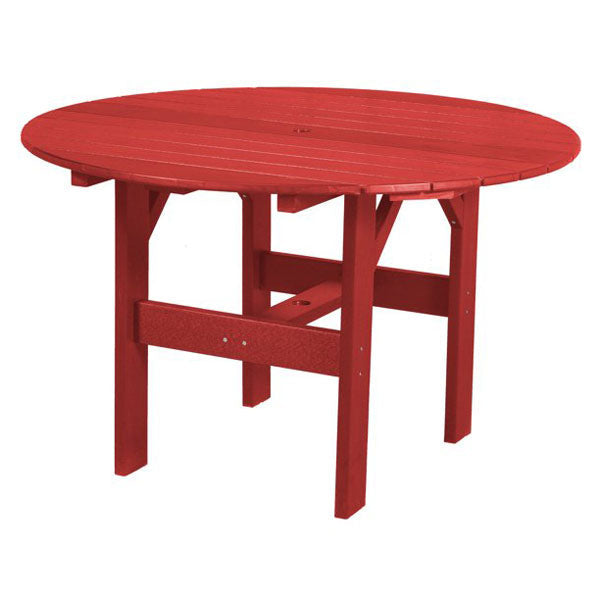 Classic 46” Round Table Cardinal Red