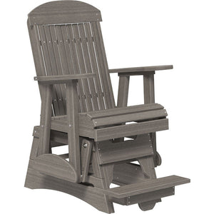 Classic Balcony Glider Outdoor Glider 2ft / Coastal Gray