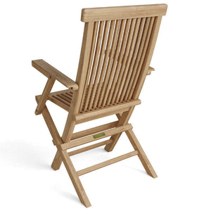 Classic Folding Armchair (Set of 2) Folding Chair