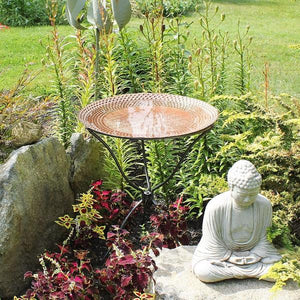 Classic II Hammered Birdbath Birdbath