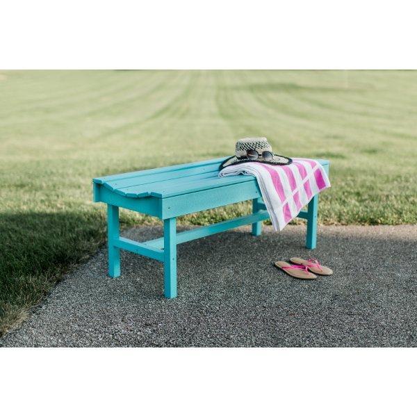 Classic Vineyard 4ft Backless Bench