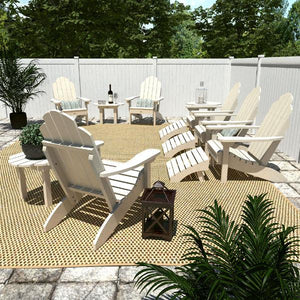 Classic Westport Adirondack Fireside Set Conversation Set