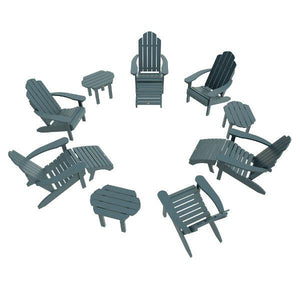 Classic Westport Adirondack Fireside Set Conversation Set