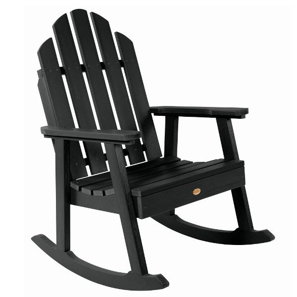 Classic Westport Garden Rocking Chair Rocking Chair Black