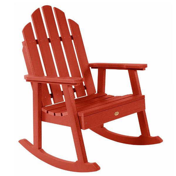Classic Westport Garden Rocking Chair Rocking Chair Rustic Red