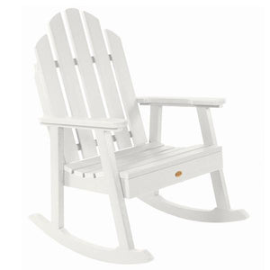 Classic Westport Garden Rocking Chair Rocking Chair White