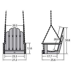 Classic Westport Single Seat Swing Seat Swing