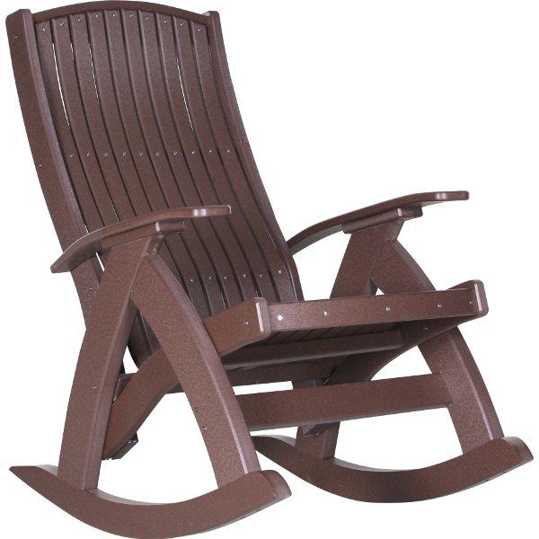 Comfort Rocker Rocker Chair Chestnut Brown