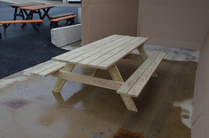 Commercial Grade Pressure Treated Pine Park Picnic Table (ADA Compliant) Picnic Table