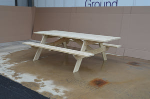 Commercial Grade Pressure Treated Pine Park Picnic Table (ADA Compliant) Picnic Table