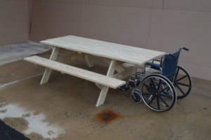 Commercial Grade Pressure Treated Pine Park Picnic Table (ADA Compliant) Picnic Table