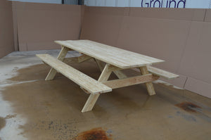 Commercial Grade Pressure Treated Pine Park Picnic Table Picnic Table