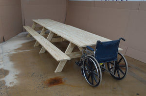 Commercial Grade Pressure Treated Pine Park Picnic Table Picnic Table