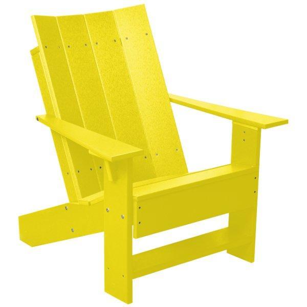 Little Cottage Co. Contemporary Adirodack Chair Chair Lemon Yellow