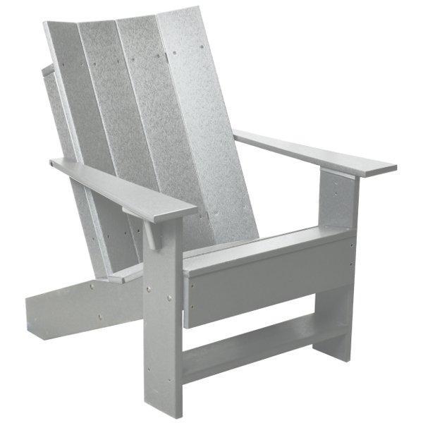 Little Cottage Co. Contemporary Adirodack Chair Chair Light Gray