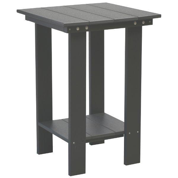 Little Cottage Co. Contemporary Balcony Table Table Dark Gray
