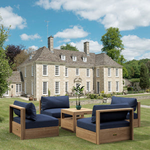 Copacabana 5 pieces Modular Deep Seating Set Conversation Set