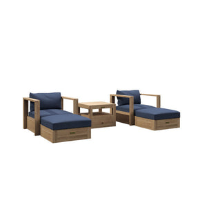 Copacabana 5 pieces Modular Deep Seating Set Conversion Set