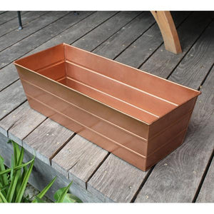 Copper Plated Flower Box Flower Box