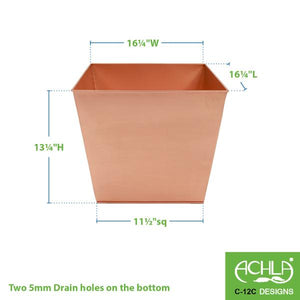 Copper Plated Flower Box Flower Box