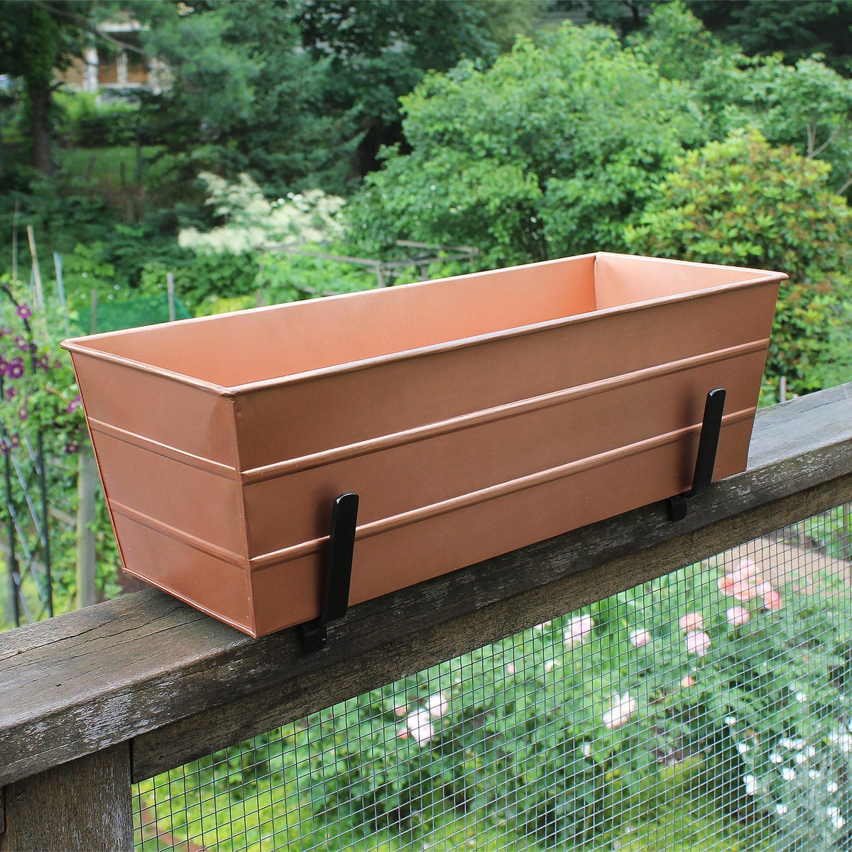 Copper Plated Flower Box Flower Box