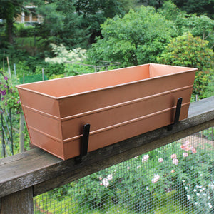 Copper Plated Flower Box Flower Box