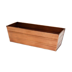 Copper Plated Flower Box Flower Box Medium