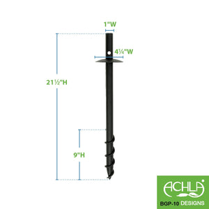 Corkscrew In-Ground Base Corkscrew