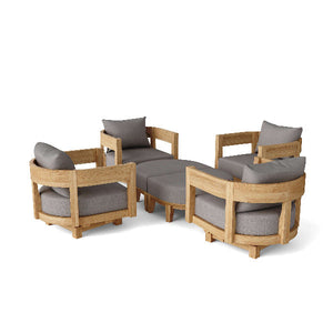 Coronado 6 Pieces Deep Seating Set