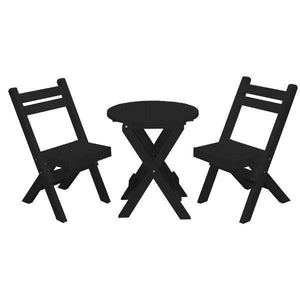 Coronado Folding Poly Bistro Set - The Charming Bench Company