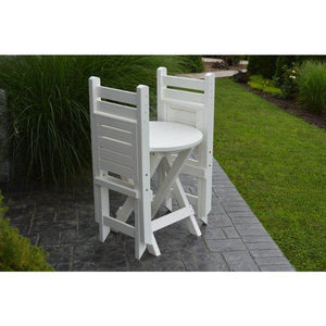 Coronado Folding Poly Bistro Set - The Charming Bench Company