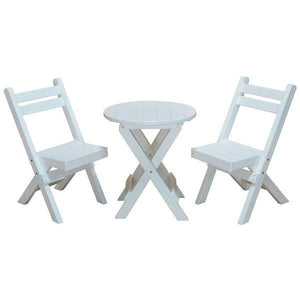 Coronado Folding Poly Bistro Set - The Charming Bench Company