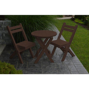 Coronado Folding Poly Bistro Set - The Charming Bench Company