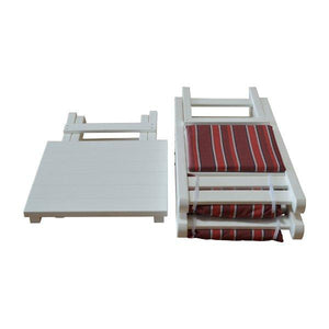 Coronado Folding Poly Bistro Set - The Charming Bench Company