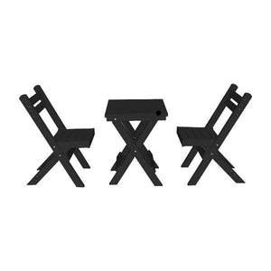 Coronado Folding Poly Bistro Set - The Charming Bench Company
