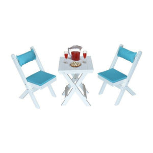 Coronado Folding Poly Bistro Set - The Charming Bench Company