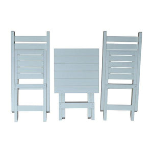 Coronado Folding Poly Bistro Set - The Charming Bench Company